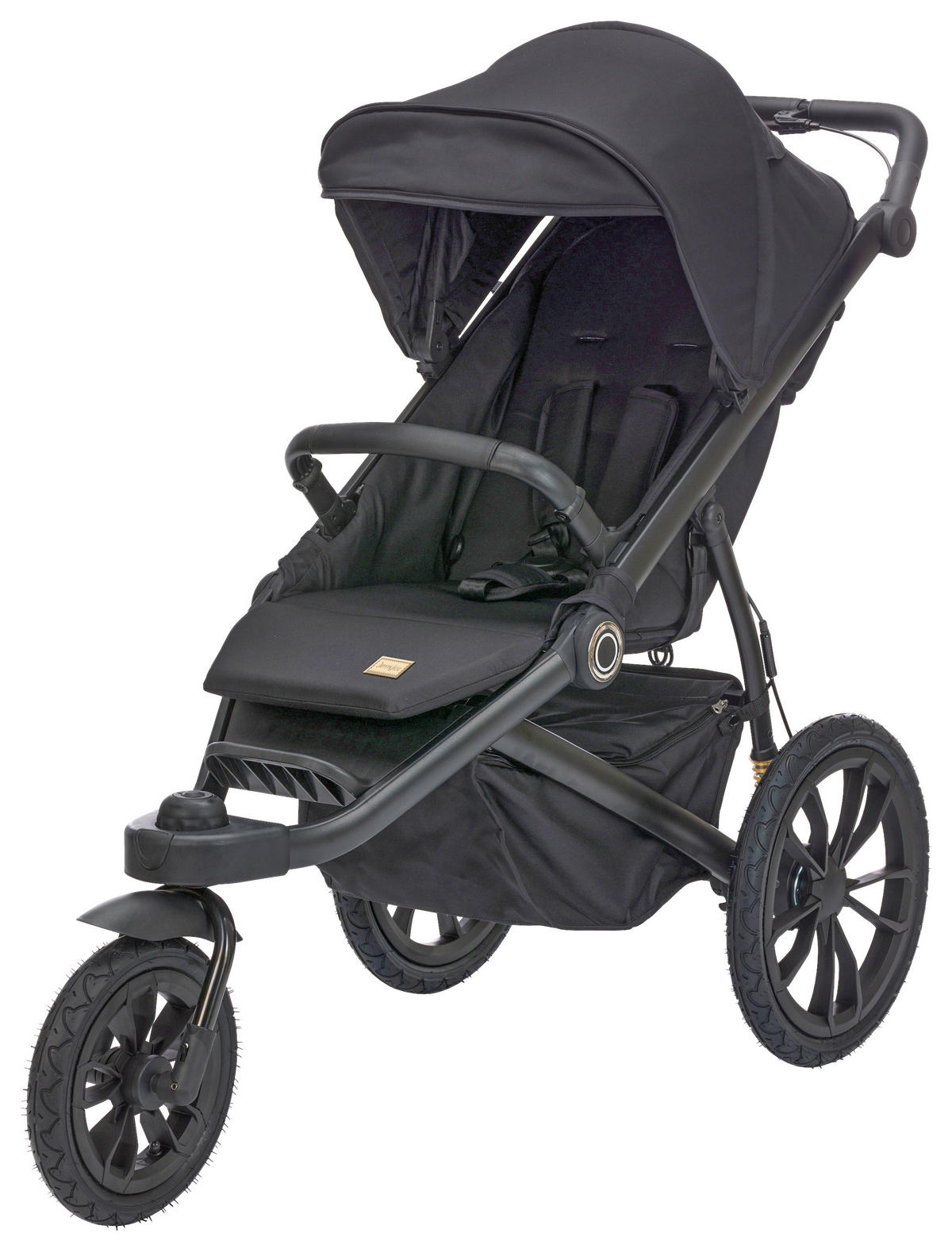 JOGGINGVAGN - svart, Basics, metall/textil - Jimmylee