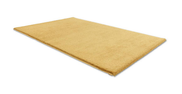 HOCHFLORTEPPICH 80/150 cm Salerno Goldfarben  - Goldfarben, Basics, Textil (80/150cm) - Novel