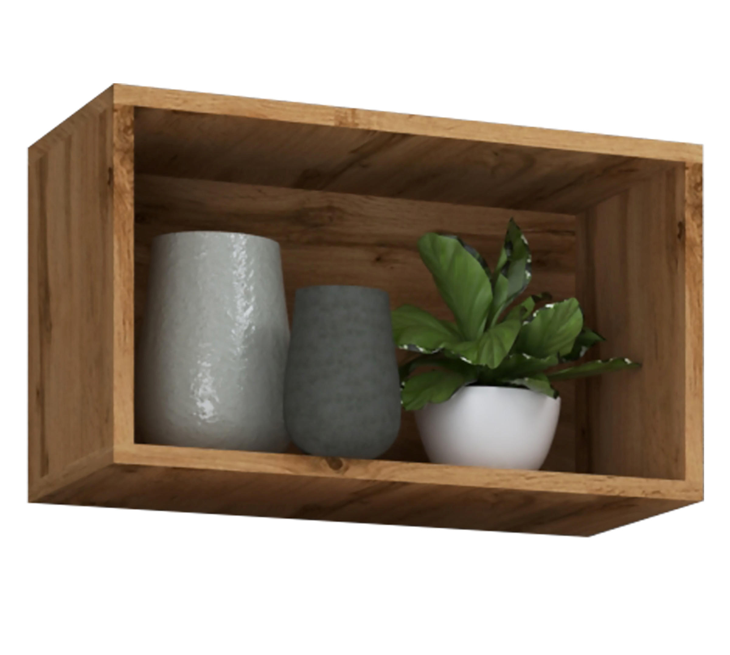 REGAL Honigeiche  - Honigeiche, MODERN, Holzwerkstoff (50/30/28cm) - MID.YOU