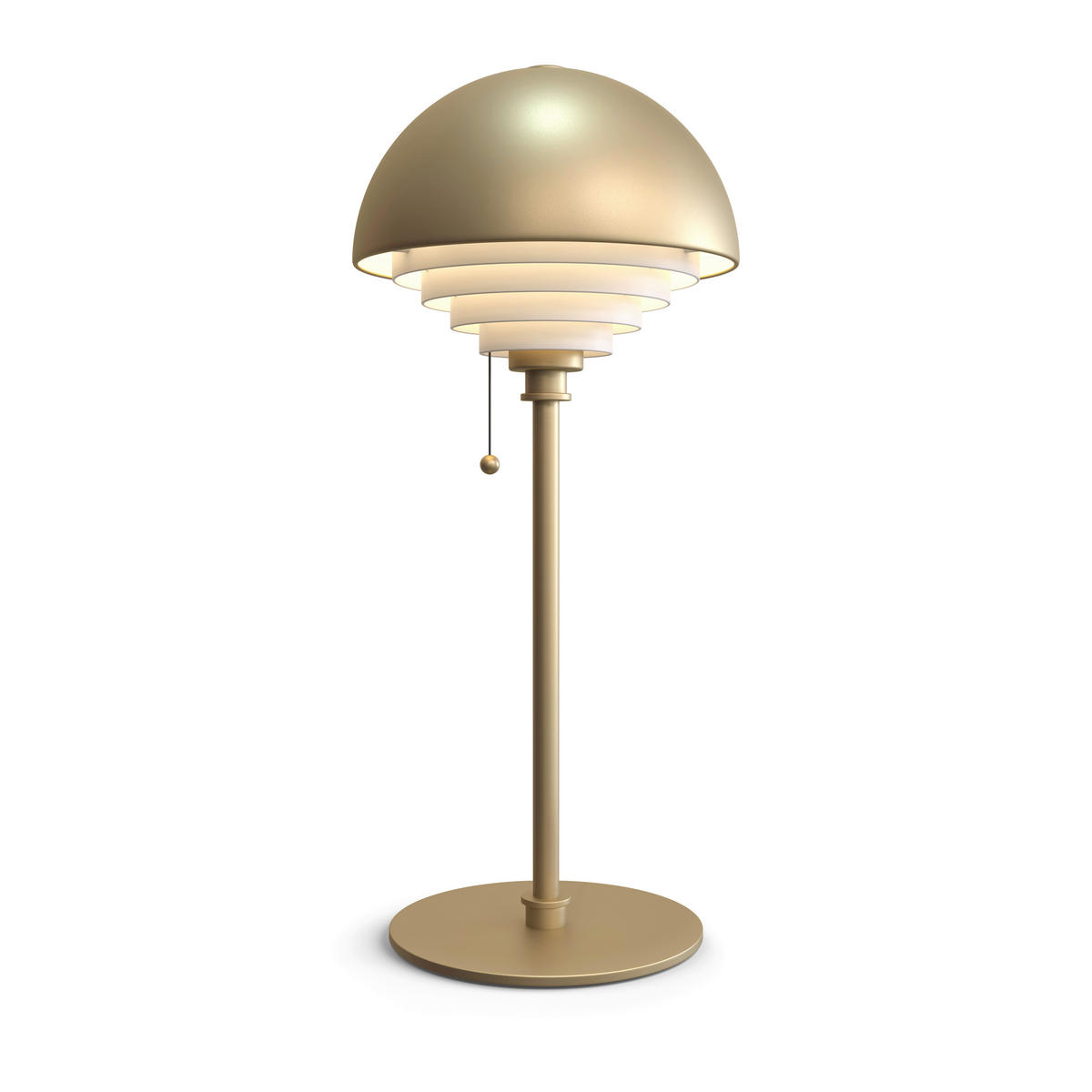 BORDSLAMPA Motown 23/52 cm   - mässingsfärgad, Design, metall (23/52cm) - Belid