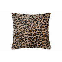 UKRASNI JASTUČIĆ   COZY  - smeđa/crna, Basics, tekstil (45/45cm)