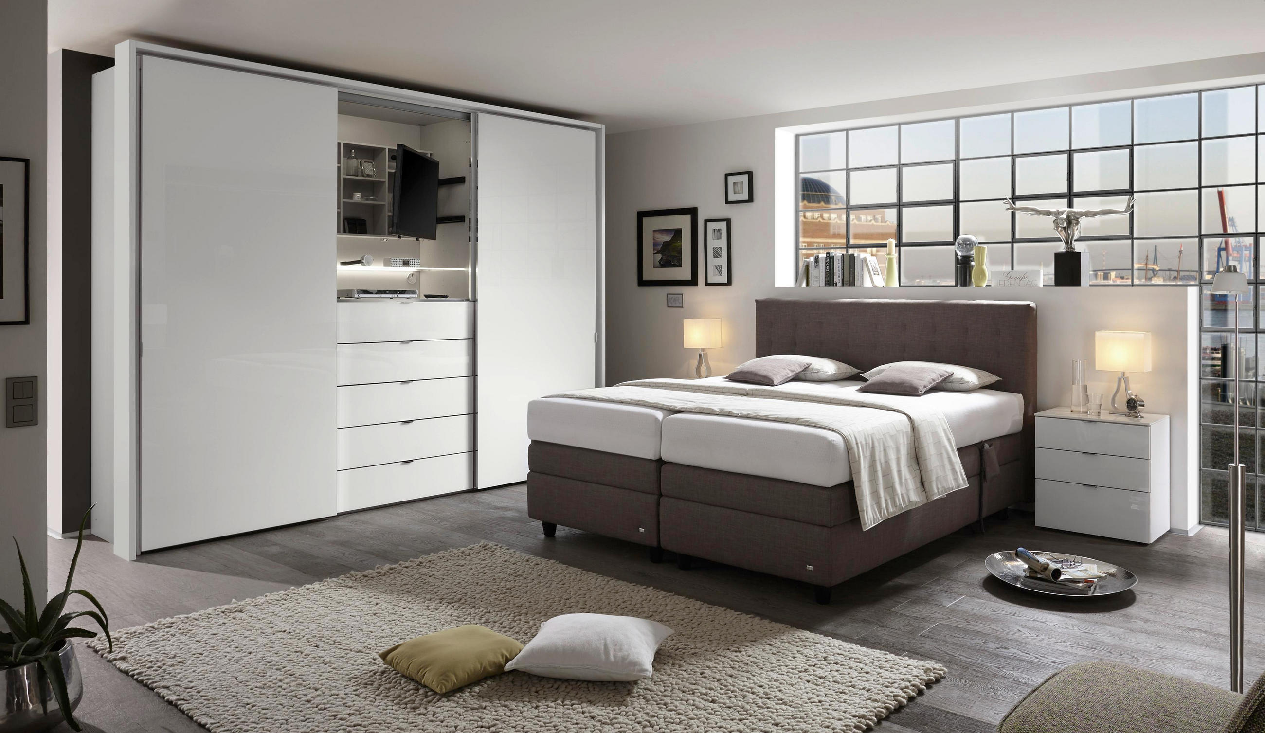 Schwebeturenschrank In Weiss Online Kaufen Xxxlutz