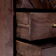 KOMMODE in 45/60/33 cm - Goldfarben/Braun, Trend, Holz/Metall (45/60/33cm) - Landscape