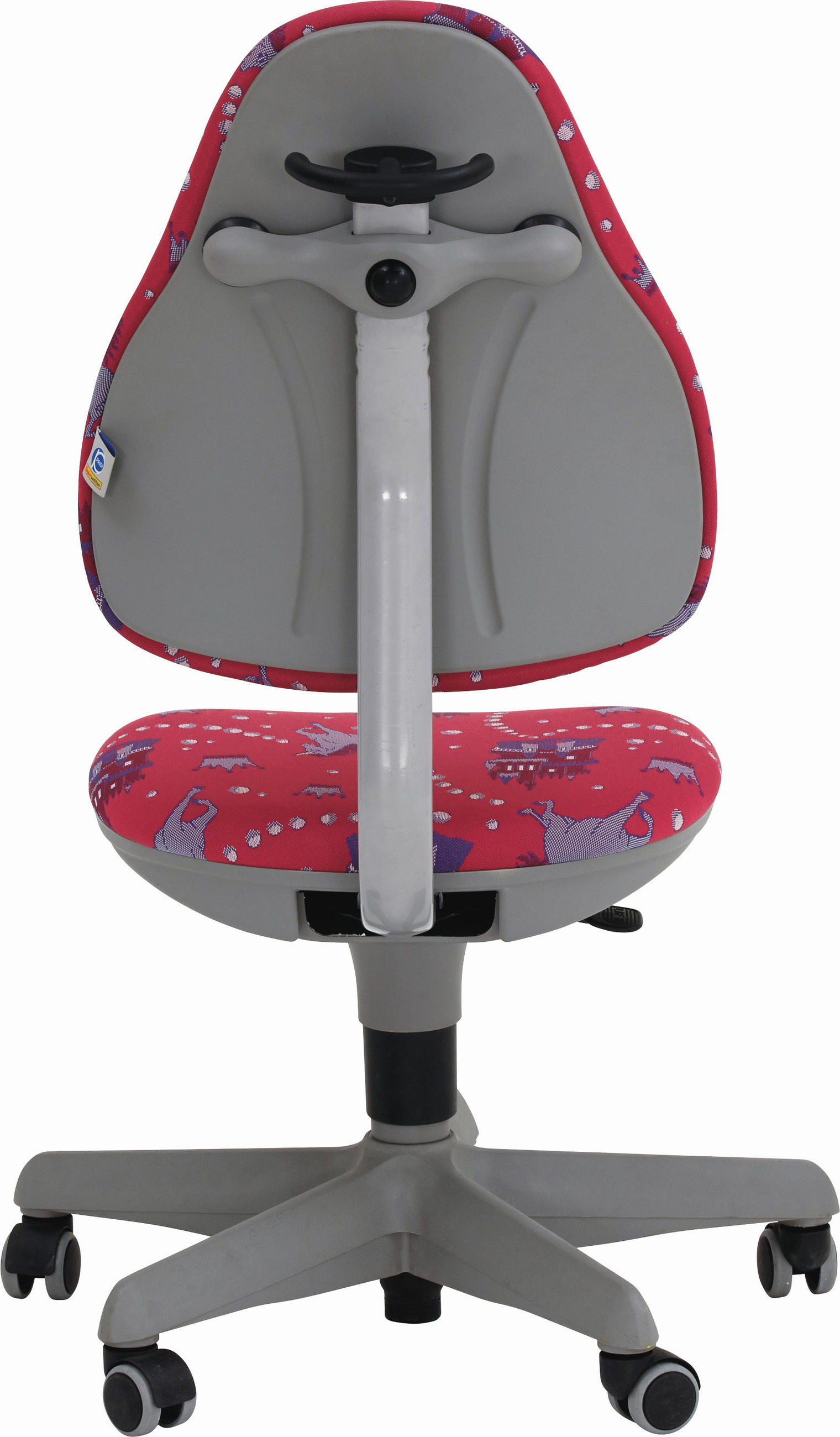 JUGENDDREHSTUHL Netzbespannung Blau, Lila, Pink  - Blau/Pink, Basics, Kunststoff/Textil (63/86-102/53cm) - Paidi