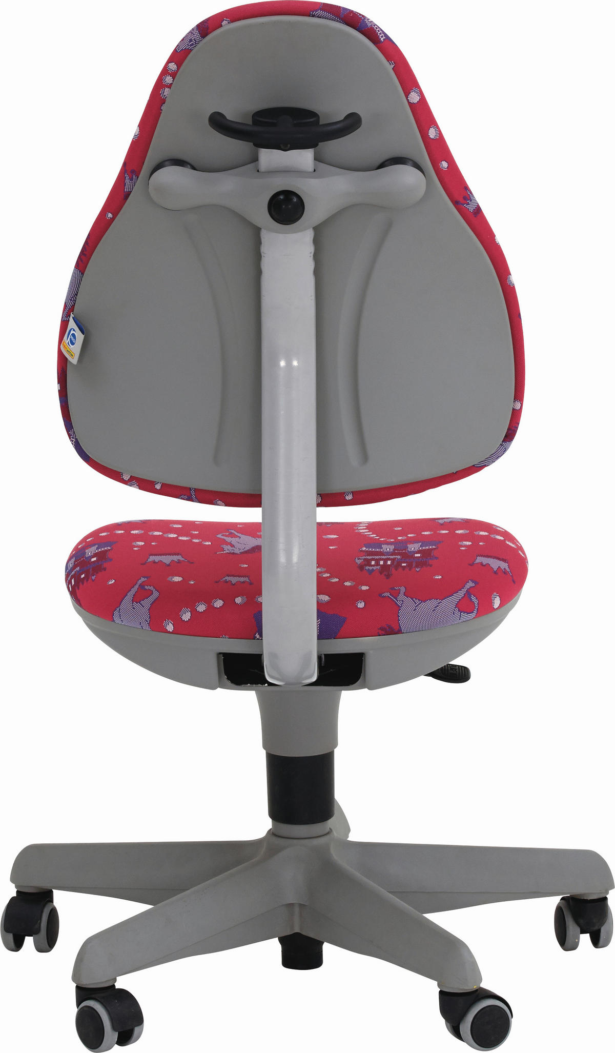 JUGENDDREHSTUHL  in Netzbespannung Blau, Lila, Pink  - Blau/Pink, Basics, Kunststoff/Textil (63/86-102/53cm) - Paidi