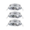 DECKENLEUCHTE 8,4 cm  - Chromfarben/Alufarben, Basics, Metall (8,4cm) - Paulmann