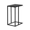 POMOĆNI STOČIĆ 30/60/40 cm   - crna, Moderno, staklo/metal (30/60/40cm) - Boxxx