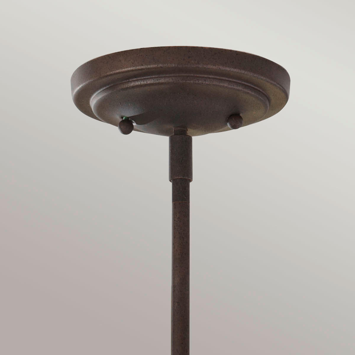 HÄNGELEUCHTE 20.3/28.3 cm    - Rostfarben, Basics, Metall (20.3/28.3cm) - Elstead Lighting