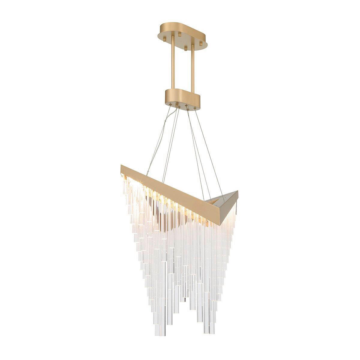 KRONLEUCHTER 40,5/119,4 cm    - Goldfarben, Konventionell, Kunststoff/Metall (40,5/119,4cm) - Elstead Lighting