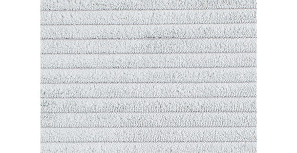 WOHNLANDSCHAFT  in Cord Grau  - Chromfarben/Grau, KONVENTIONELL, Kunststoff/Textil (180/376/180cm) - Carryhome