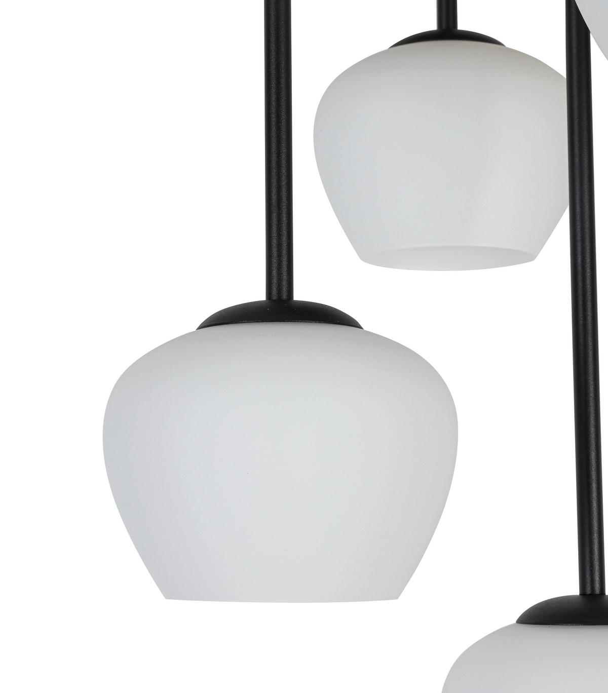 HÄNGELEUCHTE 38/39/59 cm   - Eichefarben/Schwarz, Trend, Glas/Holzwerkstoff (38/39/59cm) - Collet's Monde