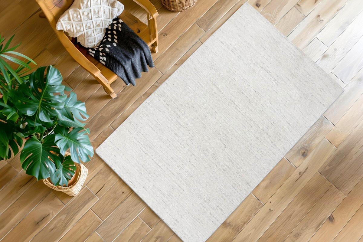 FLACHWEBETEPPICH 80/150 cm Creme  - Creme, Basics, Textil (80/150cm) - Kayoom