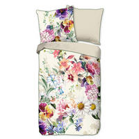 WENDEBETTWÄSCHE Novara Satin 135/200 cm  - Multicolor, Natur, Textil (135/200cm)