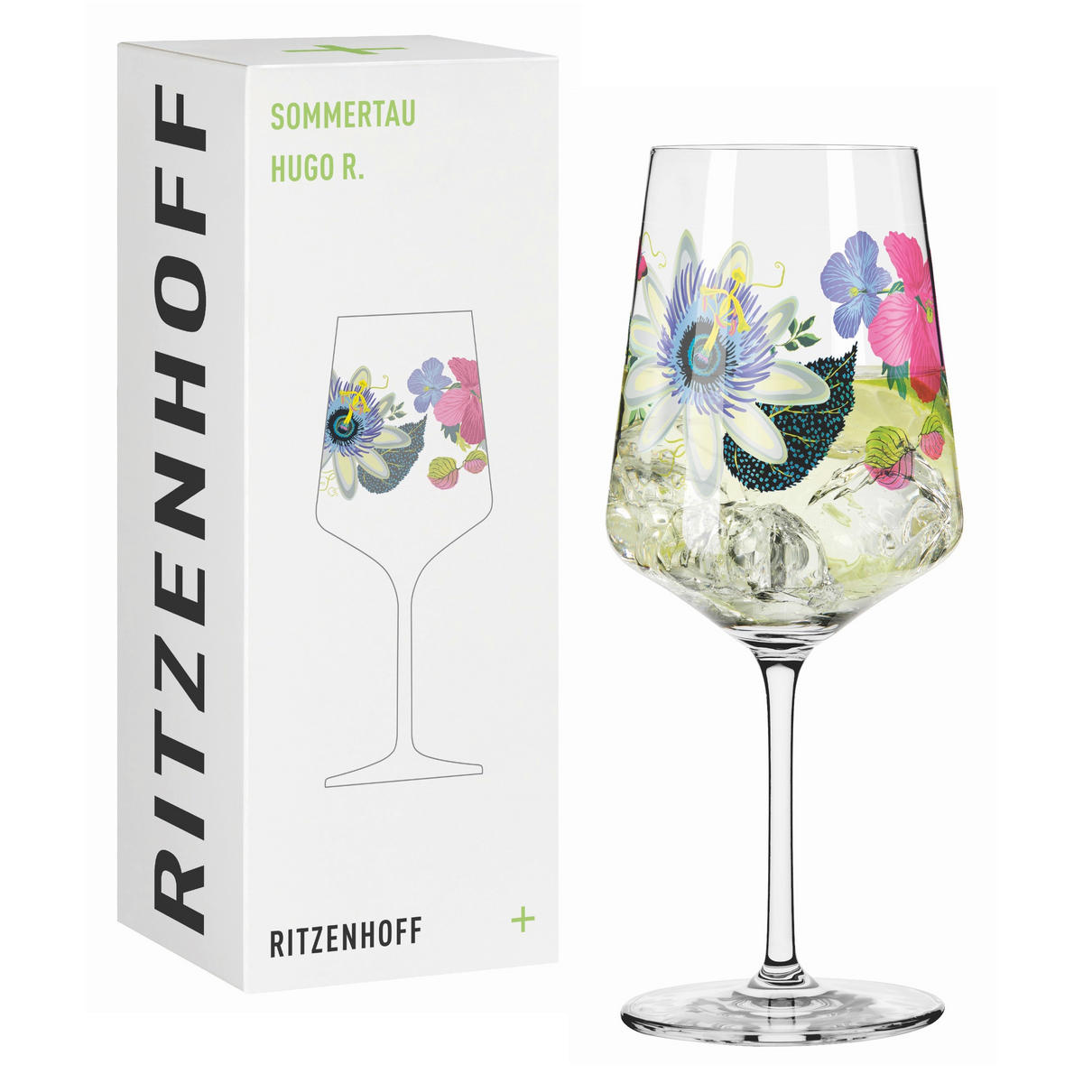 SPRITZERGLAS 544 ml  - Pink/Lila, LIFESTYLE, Glas (8,3/22,5cm) - Ritzenhoff