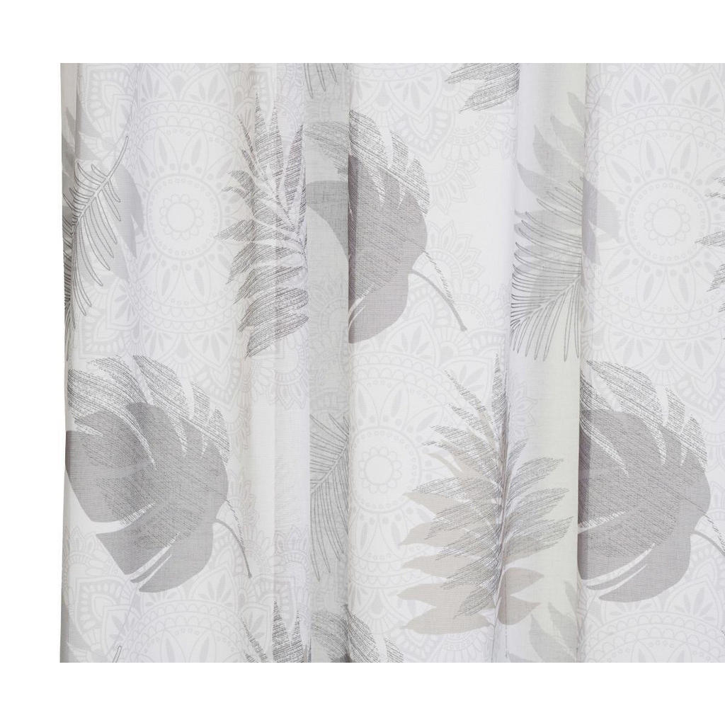Thumbnail - Esposa Fertigvorhang Lasco, Anthrazit, Textil, Blätter, 140x255 cm, beliebig kürzbar, Wohntextilien, Gardinen & Vorhänge...