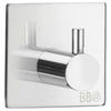 HAKEN  in Edelstahlfarben  - Edelstahlfarben, Basics, Metall (4,5/4,5/3cm) - Smedbo