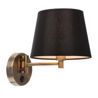 BILDERLEUCHTE Ibis 20/29/25 cm   - Schwarz/Bronzefarben, KONVENTIONELL, Kunststoff/Metall (20/29/25cm)