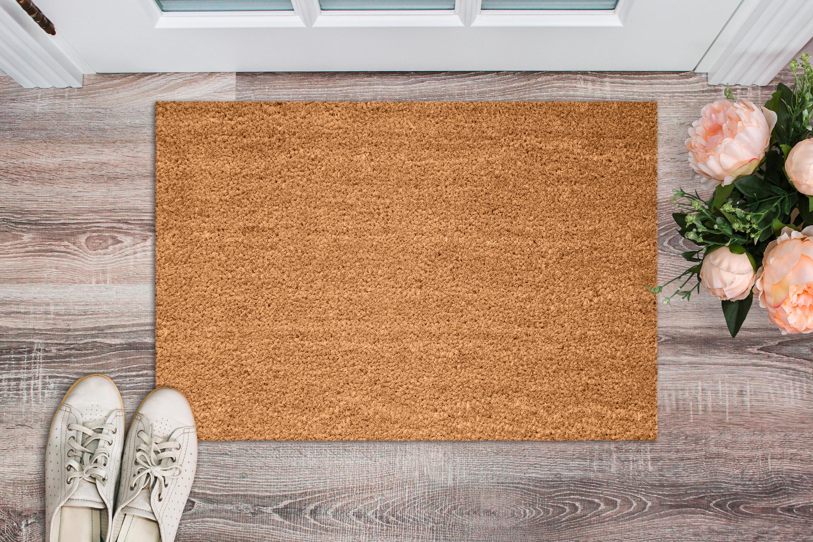 FUßMATTE 50/80 cm Kokos  - Naturfarben, KONVENTIONELL, Textil (50/80cm) - Esposa