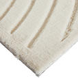 HOCHFLORTEPPICH 40/60 cm Siena Beige rechteckig  - Beige, Design, Kunststoff/Textil (40/60cm) - Boxxx