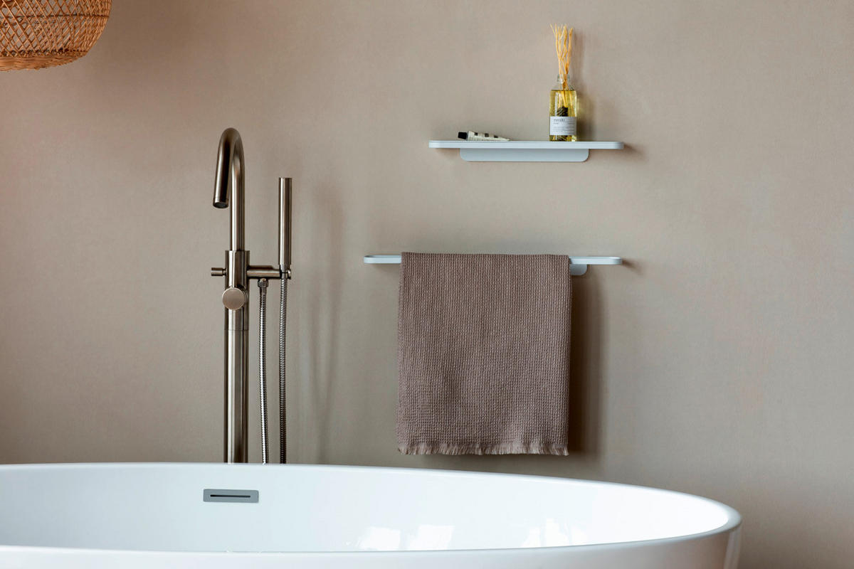 ŠIPKA ZA RUČNIK  bijela  MINDSET  - bijela, Basics, metal (56/4.1/8.6cm) - Brabantia