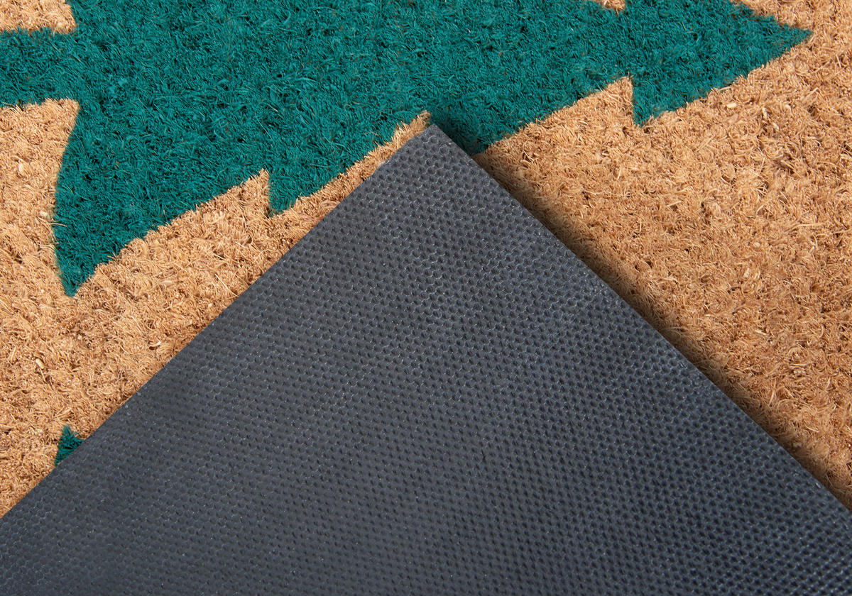 KOKOSMATTE 45/75 cm Mix Mats  - Hellbraun/Dunkelgrün, Basics, Naturmaterialien/Kunststoff (45/75cm) - Esposa