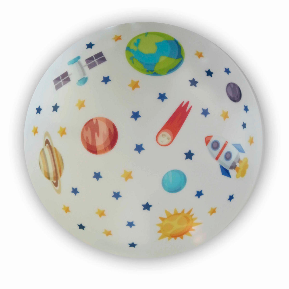 DĚTSKÉ STROPNÍ SVÍTIDLO, 36/36/10 cm - vícebarevná, Basics, plast (36/36/10cm)