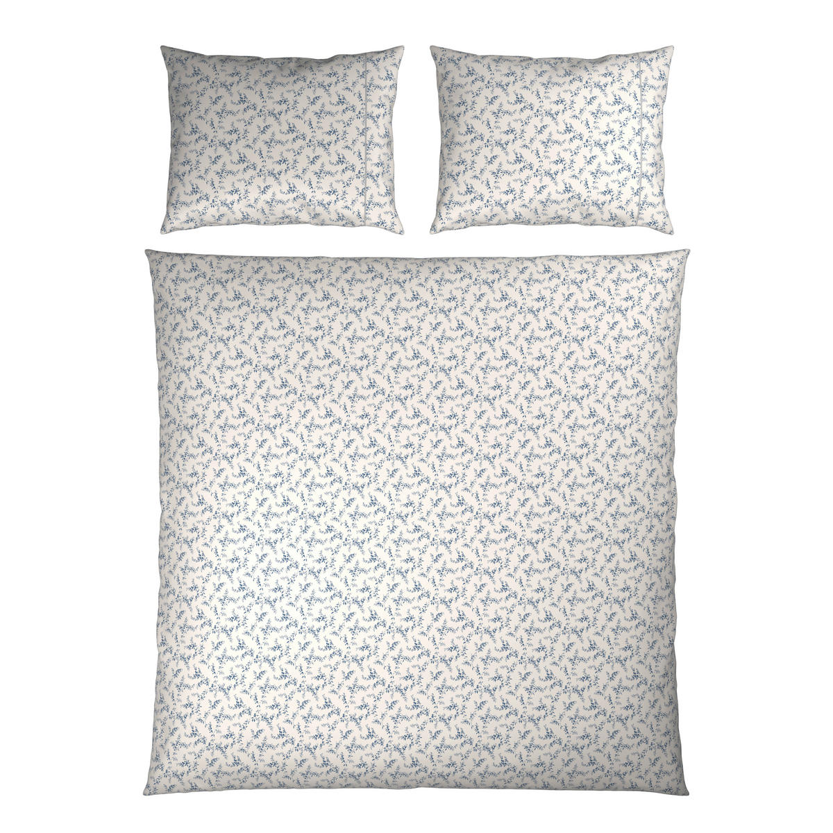 POSTELJNINA Mavie 200/200 cm saten modra  - modra, Konvencionalno, tekstil (200/200cm) - Esposa