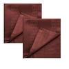 Serviette 2er-Set 50/50 cm   - Rotbraun/Rot, Basics, Textil (50/50cm) - Joop!