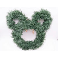 KRANZ - Grün, Trend, Kunststoff (54/47/6.2cm) - Disney