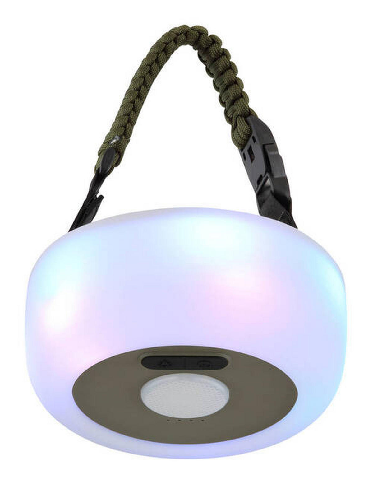 SOLARLEUCHTE 14,5/25 cm   - Schwarz/Weiß, Basics, Kunststoff/Textil (14,5/25cm) - Globo