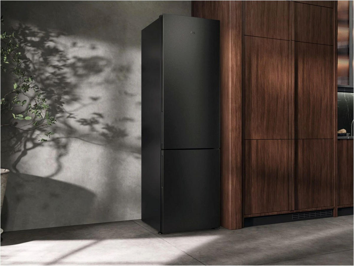 KÜHL-GEFRIER-KOMBINATION ORC8M362BL  - Schwarz, Metall (59,5/202/66,4cm) - AEG