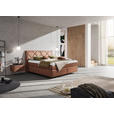 BOXSPRINGBETT 200/200 cm  in Braun  - Schwarz/Braun, KONVENTIONELL, Kunststoff/Textil (200/200cm) - Dieter Knoll