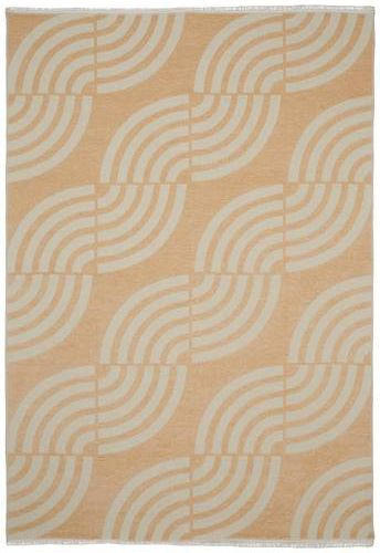 FLACHWEBETEPPICH 80/250 cm Waves Gelb  - Gelb, LIFESTYLE, Textil (80/250cm) - Novel