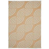 FLACHWEBETEPPICH 80/150 cm Waves Gelb  - Gelb, LIFESTYLE, Textil (80/150cm) - Novel