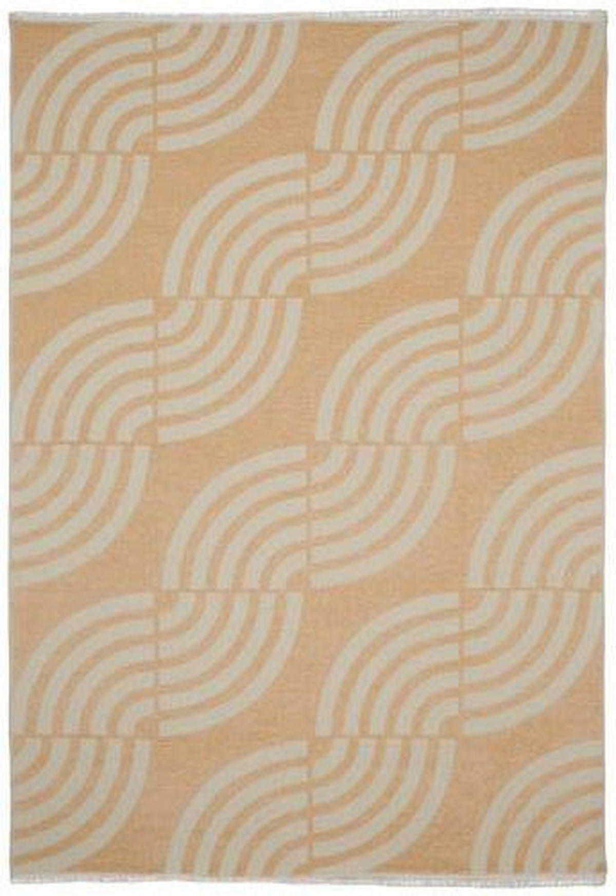 FLACHWEBETEPPICH 80/250 cm Waves Gelb  - Gelb, LIFESTYLE, Textil (80/250cm) - Novel