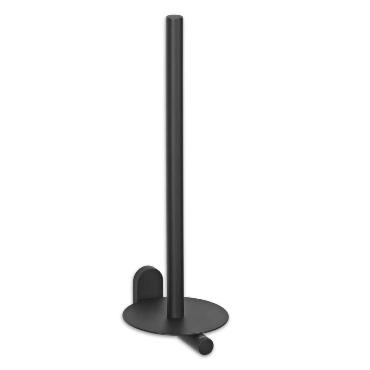TOILETTENPAPIERHALTER  in Metall Alessio  - Schwarz, KONVENTIONELL, Metall (15,5/12/38cm) - Kela