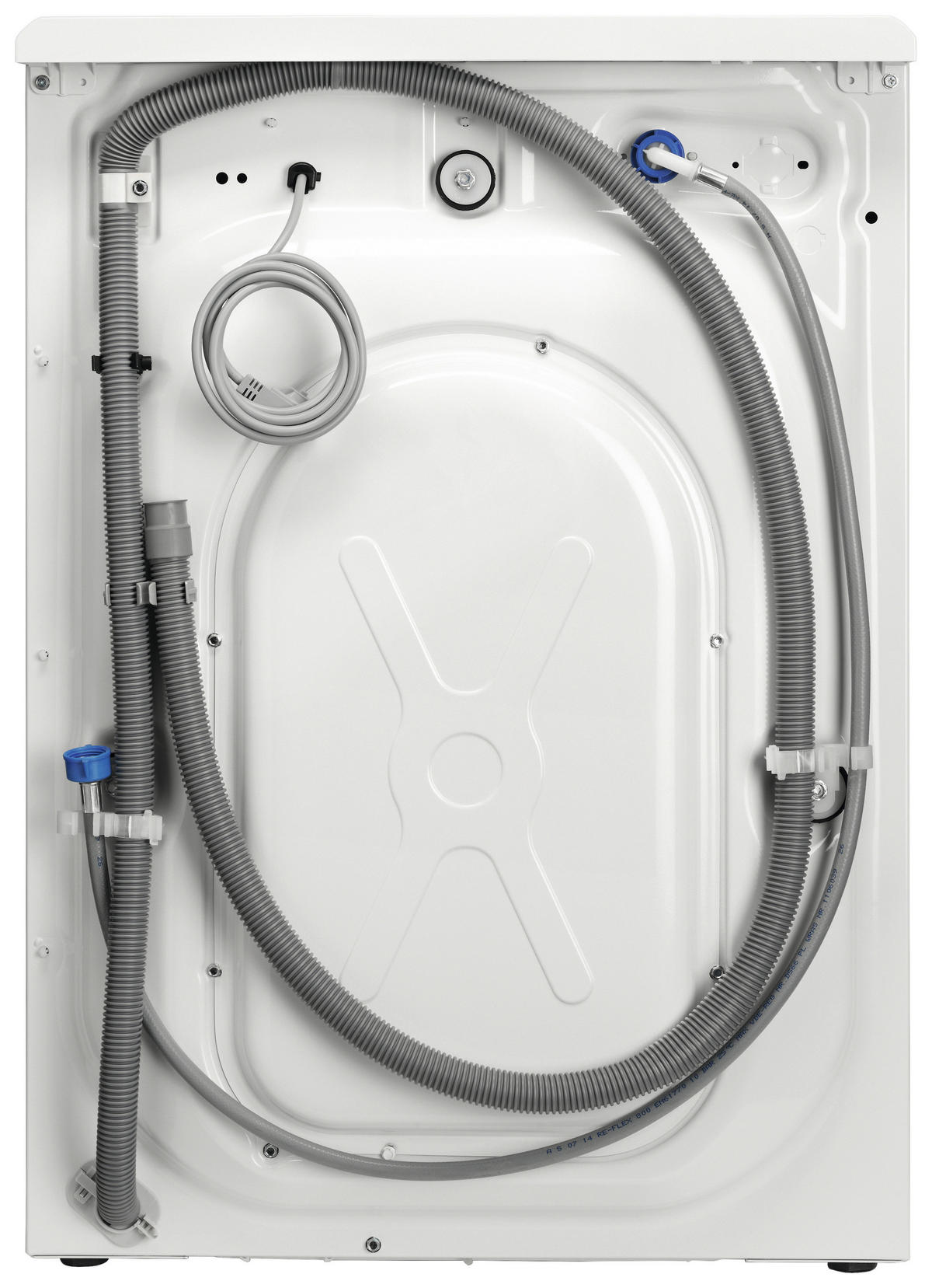 WASCHMASCHINE ZWF9460BA  - Weiß, Basics, Metall (59,7/54,7/65,8cm) - Zanussi