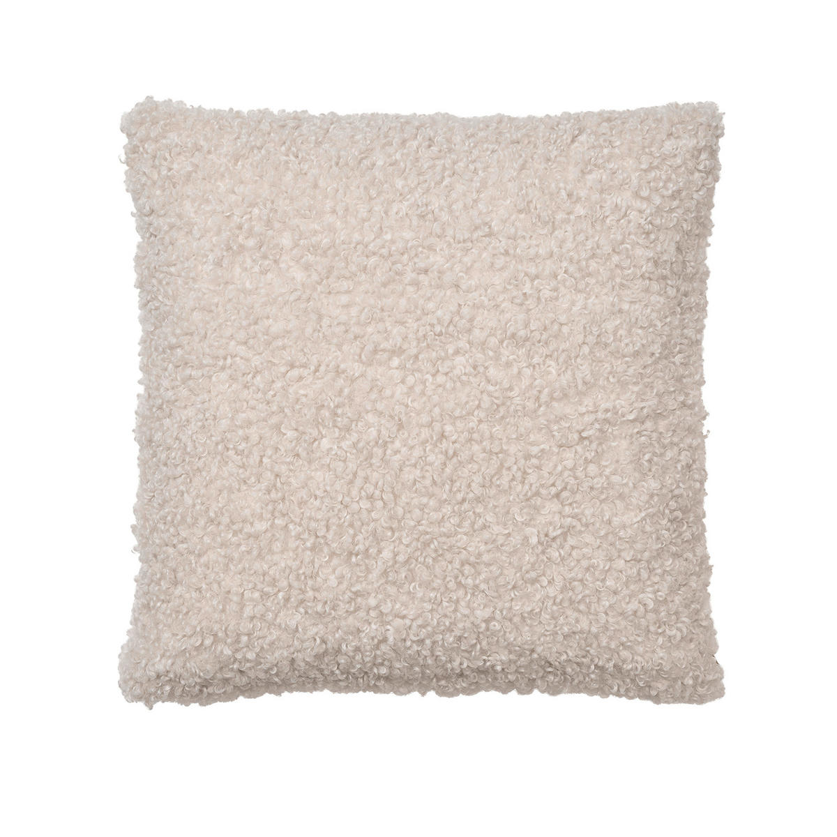 FELLKISSENHÜLLE TEDDY 50/50 cm  - Beige, Basics, Textil (50/50cm) - Blomus