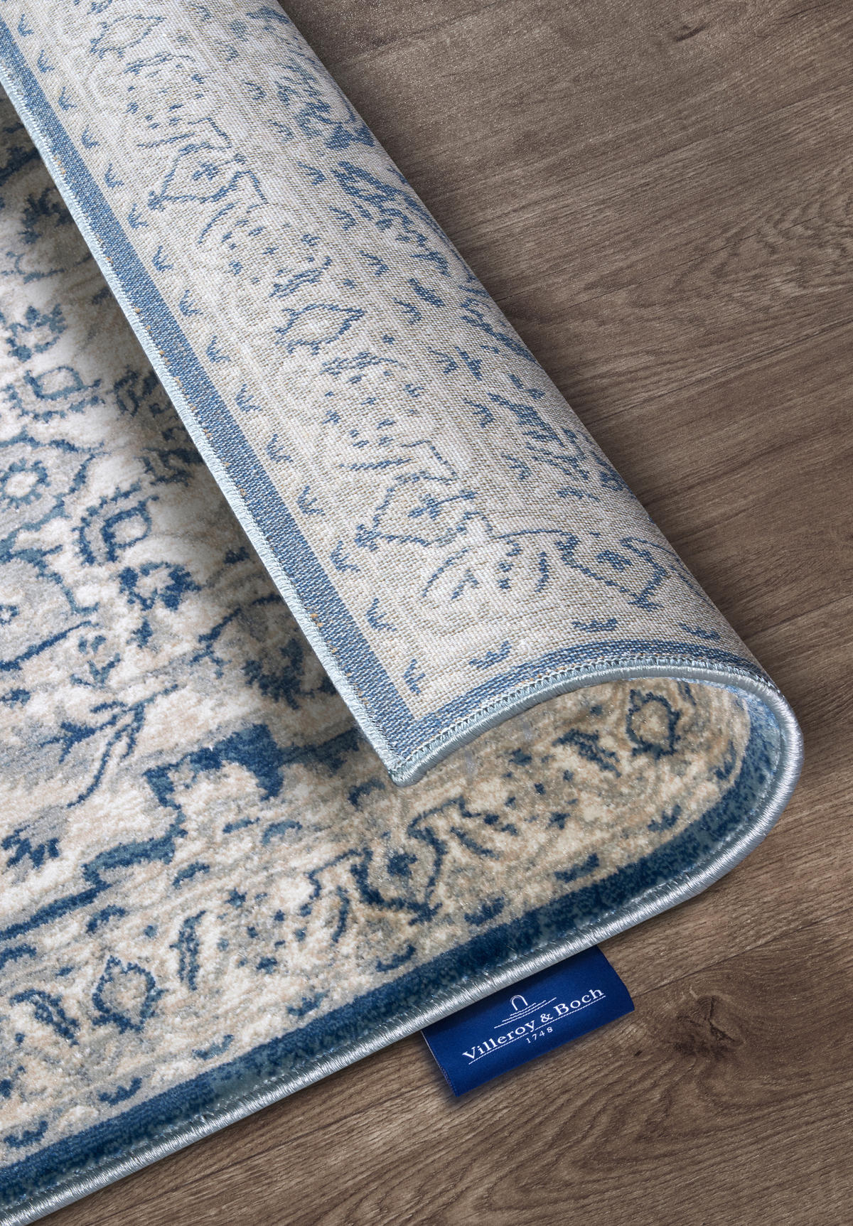LÄUFER 80/240 cm Kollektion 1869  - Blau/Creme, Design, Kunststoff/Textil (80/240cm) - Villeroy & Boch