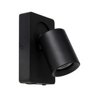 LED-STRAHLER - Schwarz, Basics, Metall (10/11.8/16cm) - Lucide
