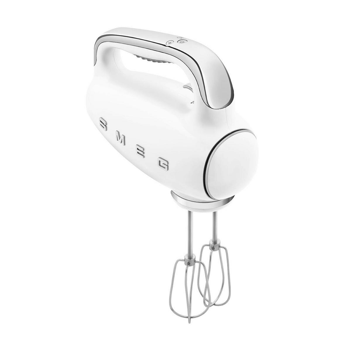HANDMIXER 50's Style  - Weiss Hochglanz, Trend, Kunststoff (21.9/37.8/22.1cm) - SMEG