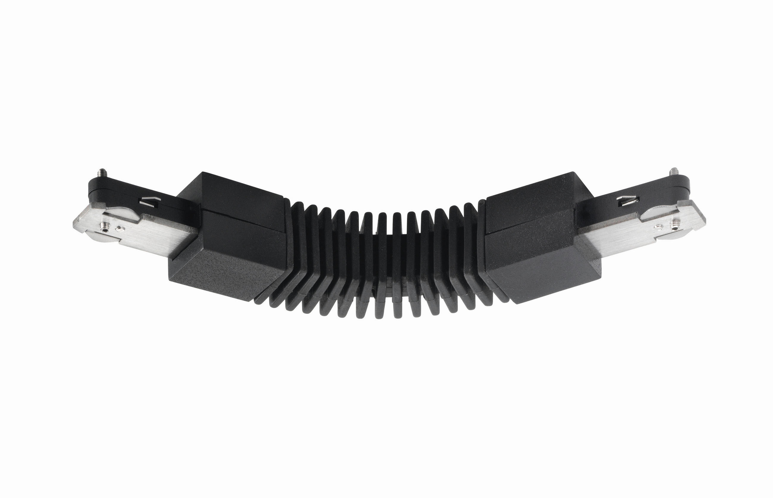 Fischer & Honsel Schienensystem-Verbinder m6 HV Track 6 Schwarz 2.2x12.8 cm