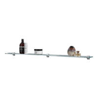 BADEZIMMERREGAL  - MODERN, Glas (100cm) - Dieter Knoll