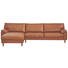 WOHNLANDSCHAFT in Leder Braun - Braun, KONVENTIONELL, Leder/Holz (165/293cm) - Erpo WOHNLANDSCHAFT in Leder Braun - Braun, KONVENTIONELL, Leder/Holz (165/293cm) - Erpo