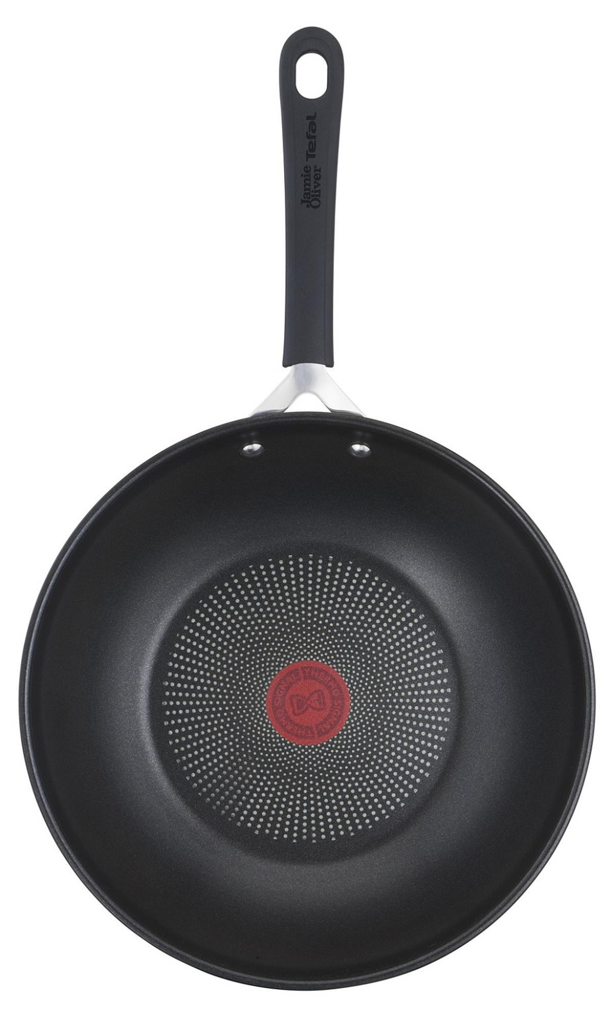 WOKPANNA 28 cm  - stålfärgad, Design, metall/plast (28cm) - Tefal