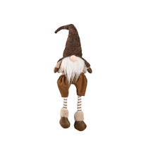 WICHTEL - Braun/Weiß, LIFESTYLE, Kunststoff (19/74/12cm) - X-Mas