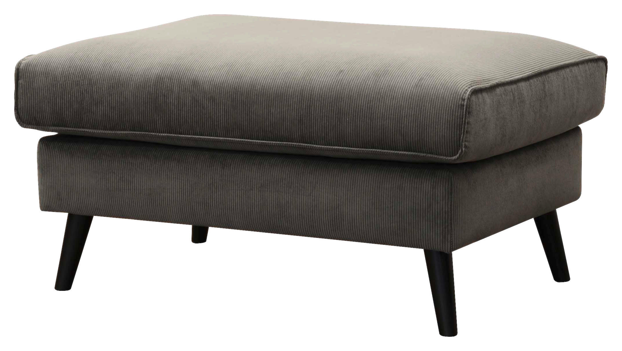 PALL i textil, metall, trä grå  - svart/grå, Klassisk, metall/trä (60/90/91cm) - Carryhome