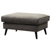 PALL i textil, metall, trä grå  - svart/grå, Klassisk, metall/trä (60/90/91cm) - Carryhome