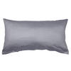 KISSENHÜLLE Giorgio 40/80 cm  - Anthrazit/Weiß, KONVENTIONELL, Textil (40/80cm) - Janine