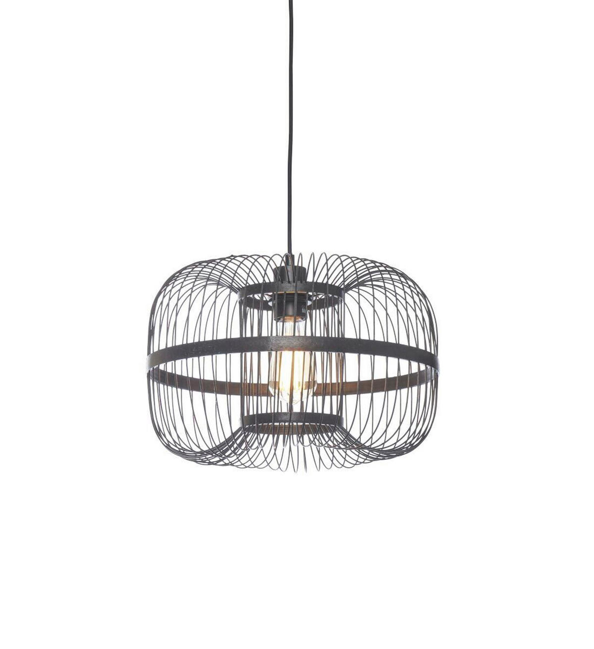 ZÁVĚSNÉ SVÍTIDLO, 38/25 cm  - černá, Trend (38/25cm) - Good & Mojo